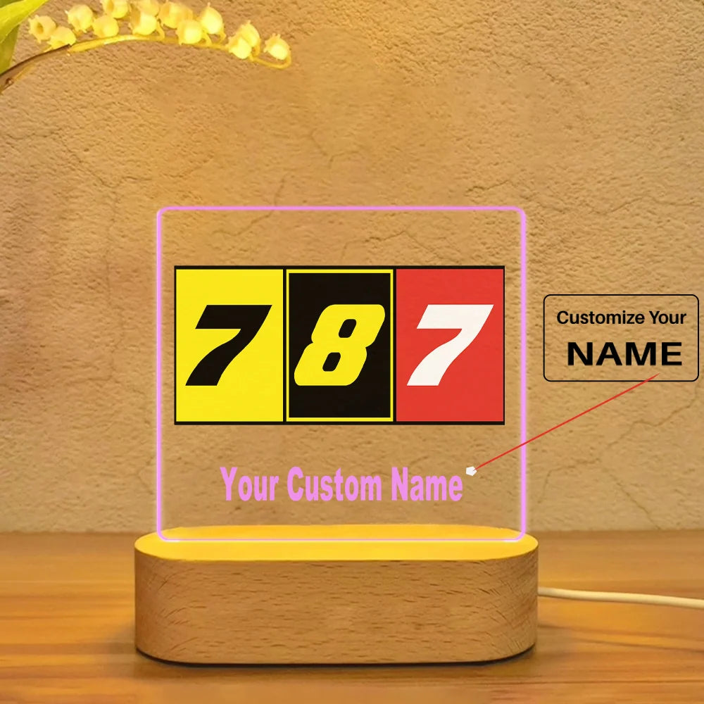 Customisable Boeing 787 Lamp - view 7