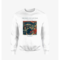 Thumbnail for VINTAGE G4082 - The Red-Eye Lounge - Designed Sweatshirts design on white
