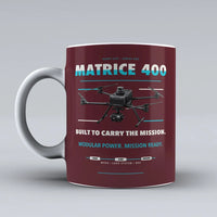 Thumbnail for Matrice 400 Mug design on dark red dji
