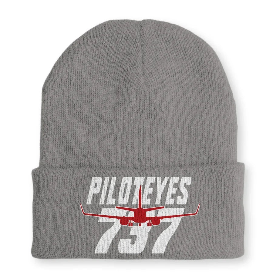Amazing Piloteyes737 Embroidered Beanie - view 7