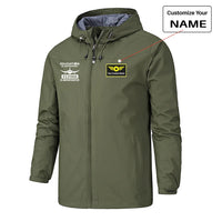 Thumbnail for Flying is Importanter Rain Jacket - view 7