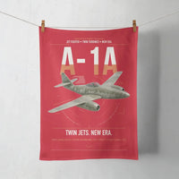 Thumbnail for Messerschmitt Me 262A-1a design on red towel