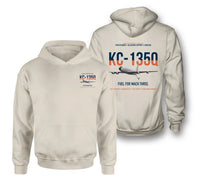 Thumbnail for KC-135Q Blackbird Tanker design on khaki double-side hoodie, double-side print
