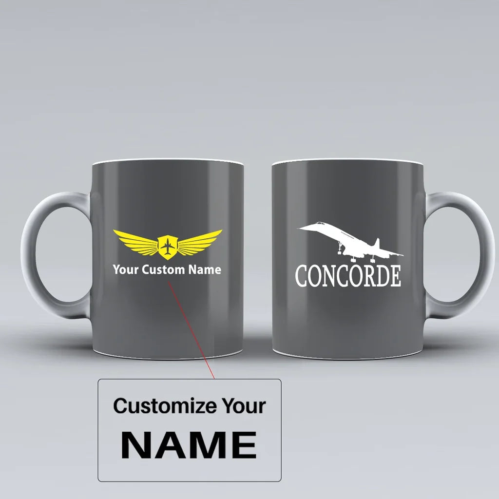 Customisable Concorde Mug - view 7