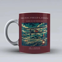 Thumbnail for VINTAGE G4150 - The Fog Field Landing - Ceramic Mug design on darkred