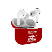 Thumbnail for Flying is Importanter AirPods Pro plastic case - Red