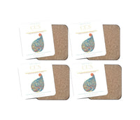 Thumbnail for Simon Bolivar International Airport (Maiquetia) CCS Coaster 4-Pieces-Set - White