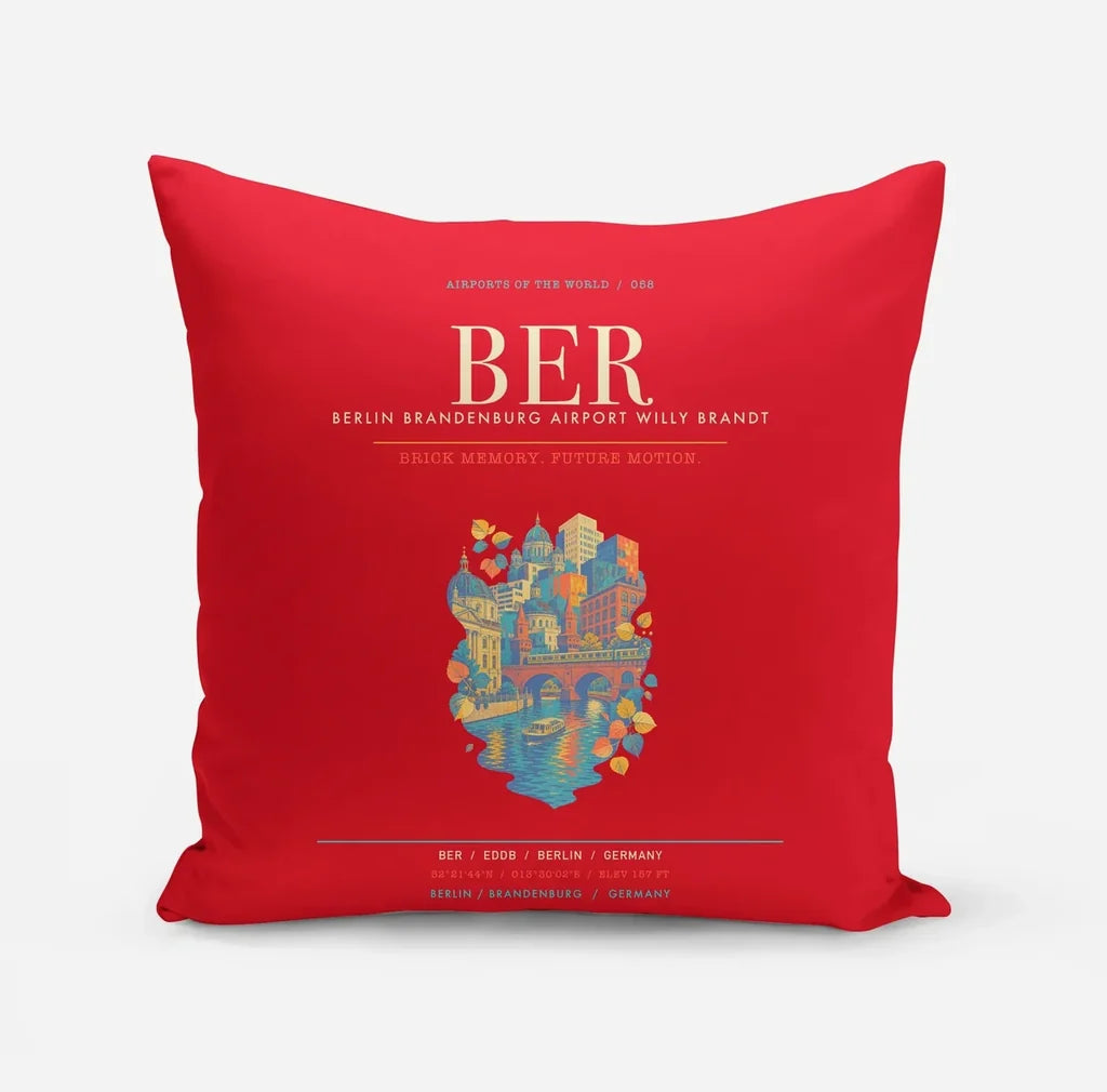 Berlin Brandenburg Airport Willy Brandt BER - Red