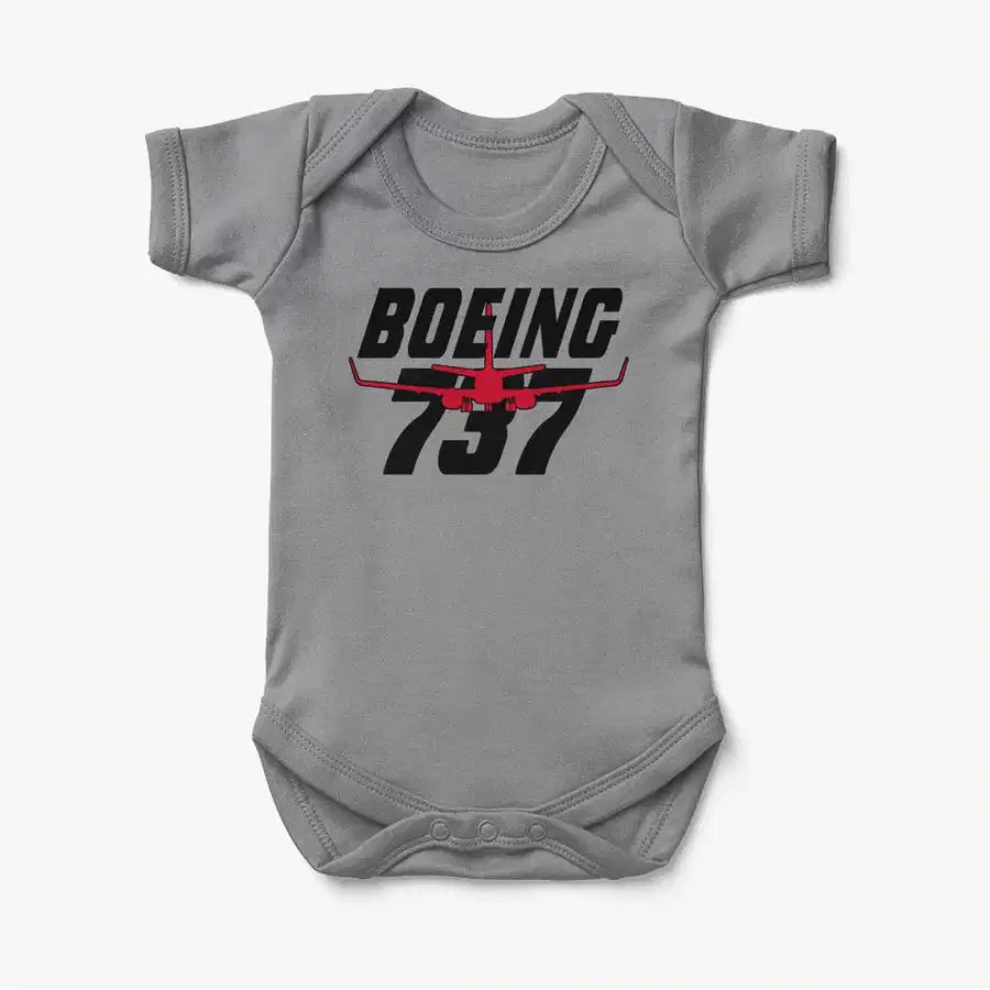 Boeing 737 Baby Bodysuit - view 7