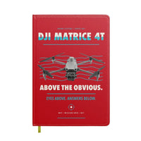 Thumbnail for DJI Matrice 4T design on red notebook