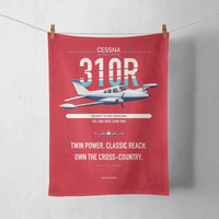 Thumbnail for Cessna 310R design on red towel