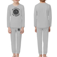 Thumbnail for In Thrust We Trust (Vol 2) children pajamas - Light Gray