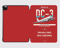 Thumbnail for Douglas DC-3 design on red ipad tablet case