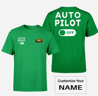 Thumbnail for Customisable Auto Pilot Off Double-Side T T-Shirt - view 7