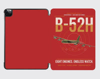 Thumbnail for B-52H Stratofortress design on red ipad tablet case