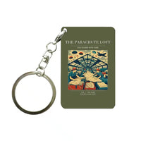 Thumbnail for VINTAGE G4508 - The Parachute Loft - Designed Key Chain design on greenarmy