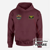 Thumbnail for Customisable Retro BELL HUEY UH-1 Hoodie - view 7