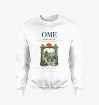 Thumbnail for Nome Airport (OME) design on white sweatshirt