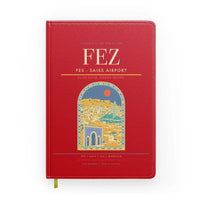 Thumbnail for Fes (FEZ) design on red notebook