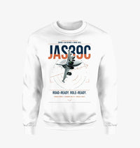 Thumbnail for Saab JAS 39C Gripen design on white sweatshirt