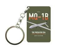 Thumbnail for MQ-1B Predator design on green army designed key chain, double-side print