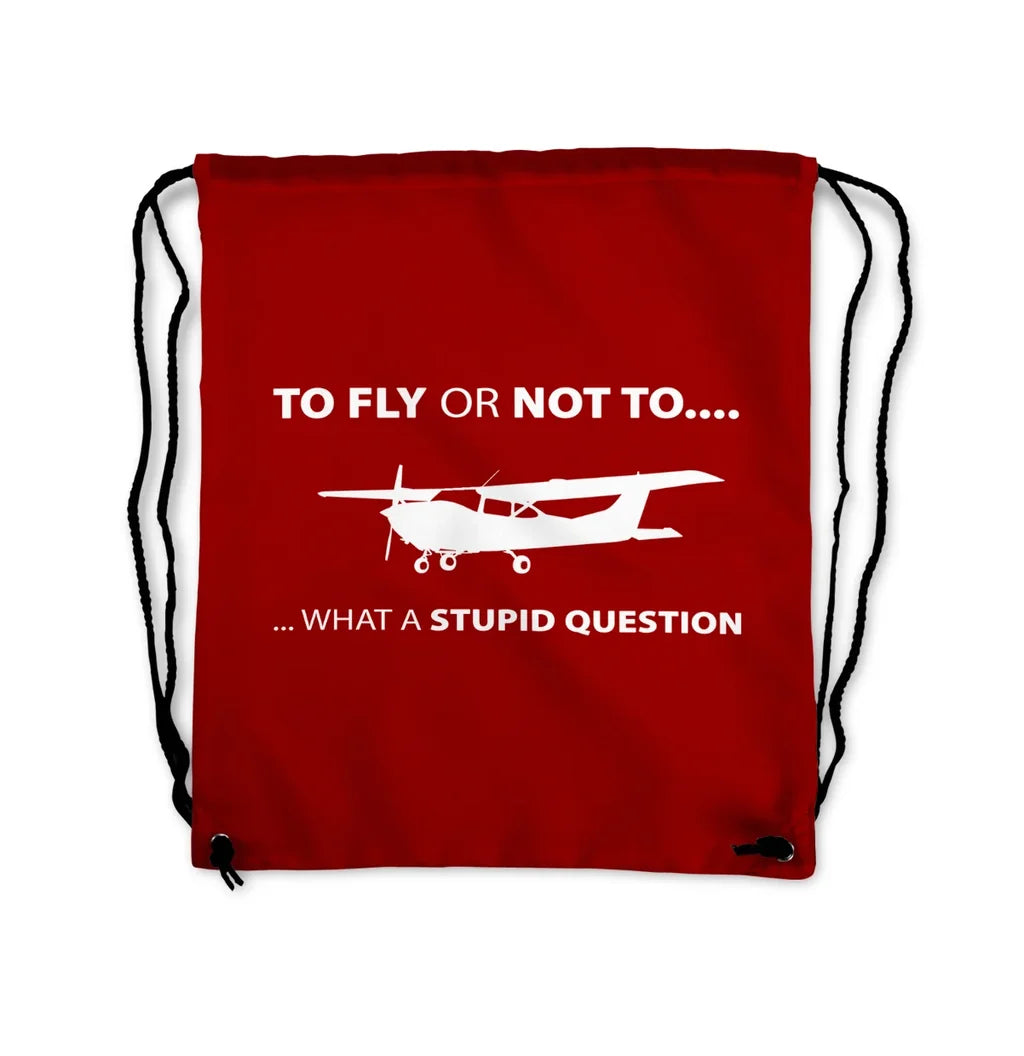 Fly or Not To What Drawstring Bag - view 7