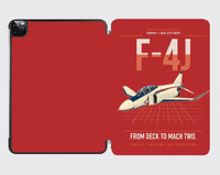 Thumbnail for F-4J Phantom II design on red ipad tablet case