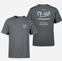 Thumbnail for Convair CV-440 Metropolitan design on gray t shirt
