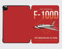 Thumbnail for F-100D Super Sabre design on red ipad tablet case