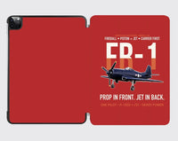 Thumbnail for FR-1 Fireball Prop in Front Jet in Back design on red ipad tablet case