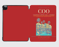 Thumbnail for Cadjehoun Airport (COO) design on red ipad tablet case