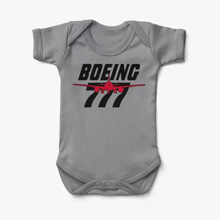 Boeing 777 Baby Bodysuit - view 7