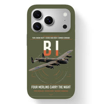 Thumbnail for Avro Lancaster B I design on green army magsafe iphone case, for iPhone 17 Pro
