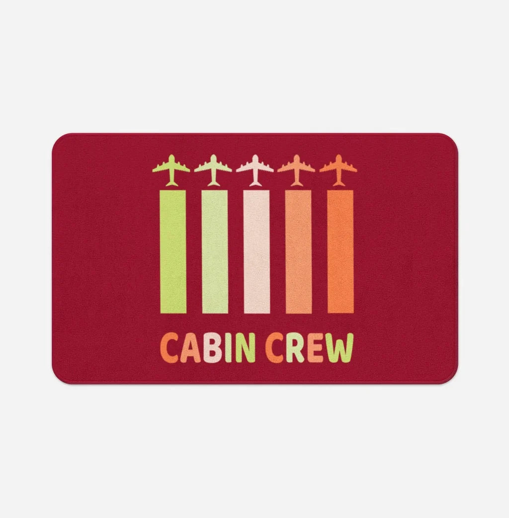 Colourful Cabin Crew Bath Mat - view 7