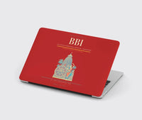 Thumbnail for Biju Patnaik International Airport (BBI) design on red MacBook case