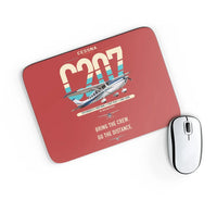 Thumbnail for Cessna T207A Stationair 8 design on red rectangle mouse pad
