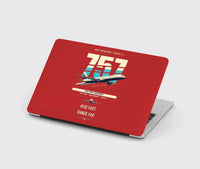 Thumbnail for Boeing 757-200 design on red MacBook case