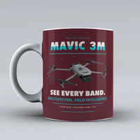 Thumbnail for Mavic 3 Multispectral Mug design on dark red dji