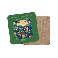 Thumbnail for The Dispersal Field Breakfast - Designed Coasters design on green 1-piece