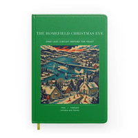 Thumbnail for VINTAGE G4449 - The Homefield Christmas Eve - Designed Notebooks design on green