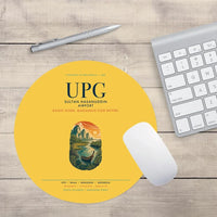 Thumbnail for Sultan Hasanuddin Airport (UPG) design on yellow round mouse pad