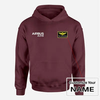 Thumbnail for Customisable Airbus A310 Hoodie - view 7