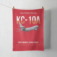 Thumbnail for KC-10A EXTENDER design on red towel