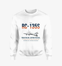 Thumbnail for RC-135S Cobra Ball design on white sweatshirt