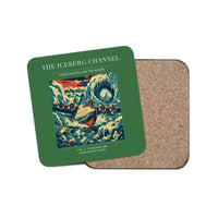 Thumbnail for The Iceberg Channel - Designed Coasters design on green 1-piece