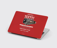 Thumbnail for TFE731 design on red MacBook case
