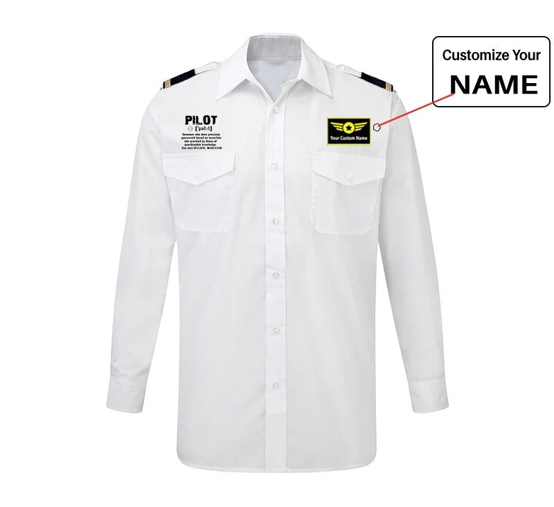 Customisable Pilot [Noun] Shirt - view 7