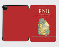 Thumbnail for Ronneby Airport (RNB) design on red ipad tablet case