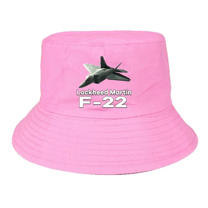 The Fighter Jet 22 Silhouette summer hat - light pink