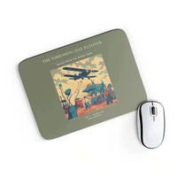 Thumbnail for VINTAGE G4389 - The Threshing Day Flyover - Designed Mouse Pads design on greenarmy rectangle